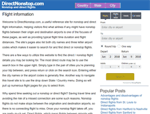 Tablet Screenshot of directnonstop.com